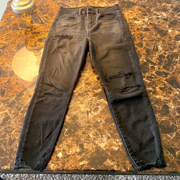 Womens American Eagle Curvy Next Level Stretch Jeans 2 SHORT - Picture 1 of 5